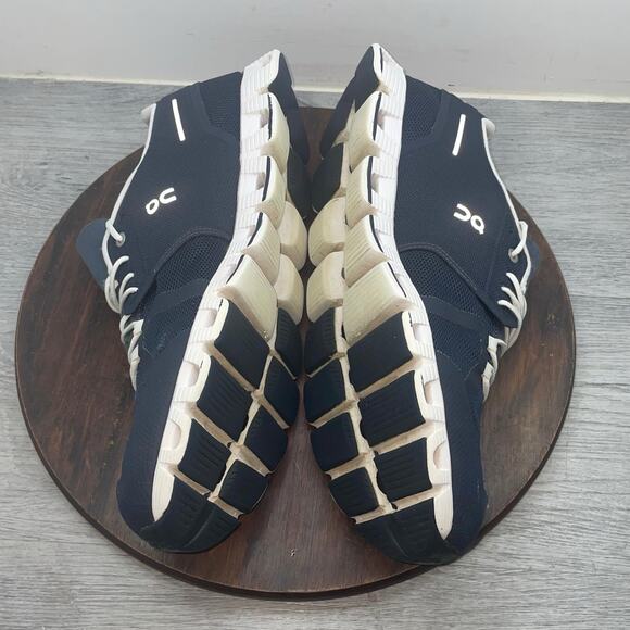 On Cloud 5 Mens Size 12.5 Navy White Athletic Running Walking Shoes Sneakers main image 4